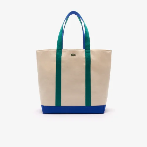 Unisex Lacoste The Blend Monogram Print Weekend Bag