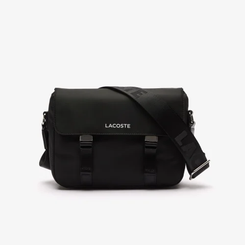 Túi Tote Lacoste Unisex Active Chất Liệu Nylon Ngăn Có Khóa Kéo