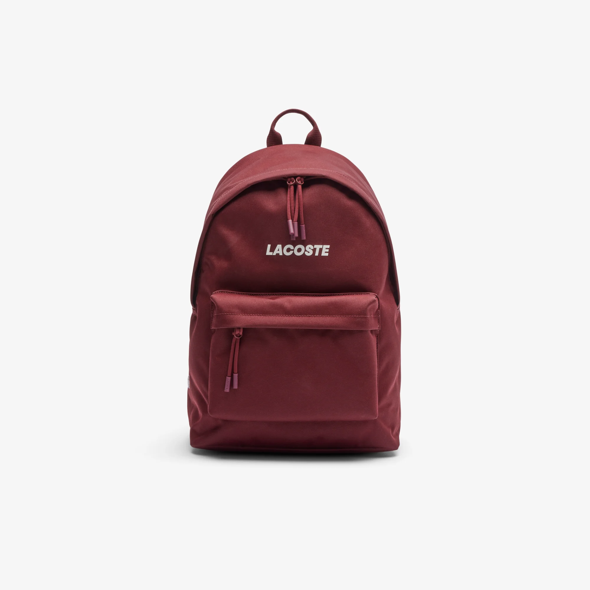 Lacoste leather backpack hotsell