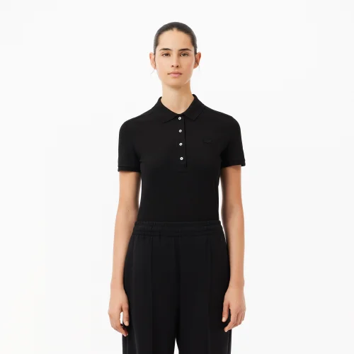 Women’s Lacoste Slim fit Stretch Cotton Piqué Polo Shirt