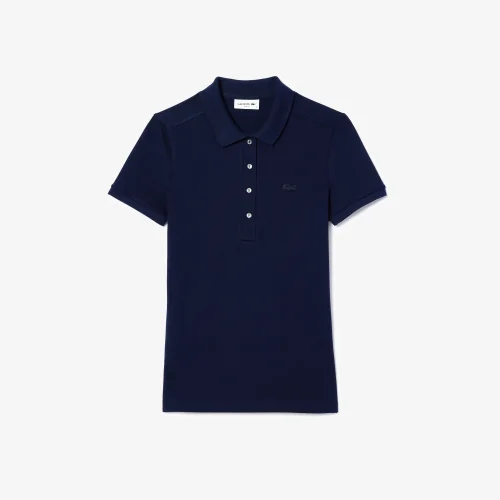 Women’s Lacoste Slim fit Stretch Cotton Piqué Polo Shirt