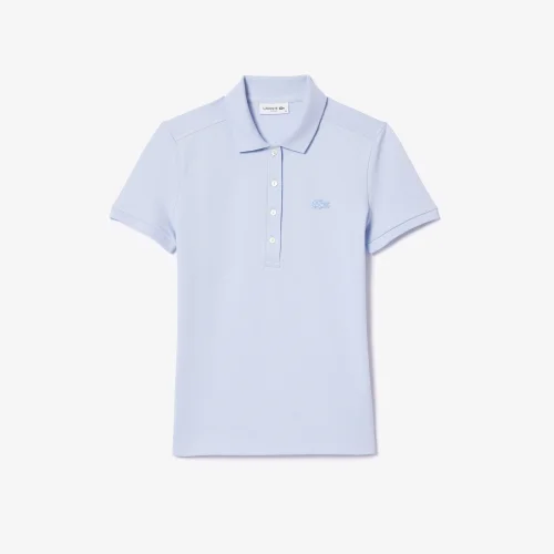 Áo Polo Lacoste Nữ Dáng Ôm Chất Liệu Piqué Co Giãn