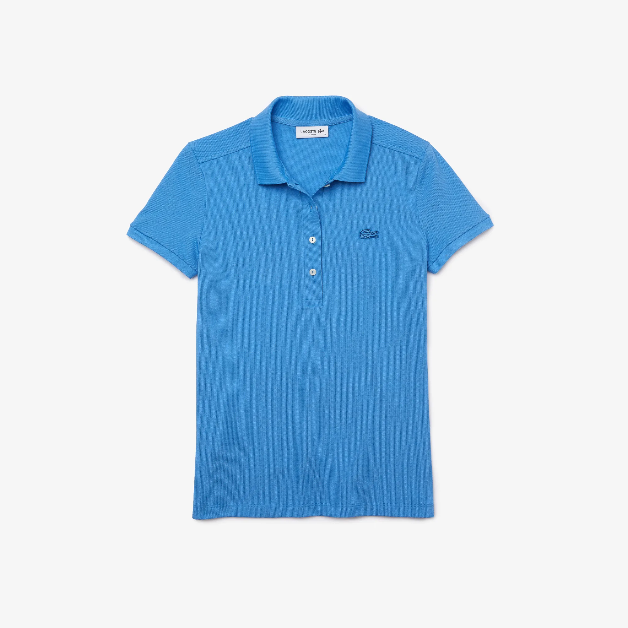 Áo Polo Lacoste Nữ Ôm Dáng Chất Liệu Cotton Piqué Co Giãn