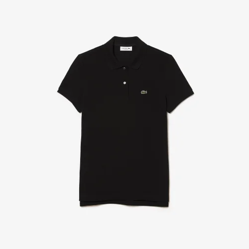 Áo Polo Lacoste Nữ Dáng Suông Có Sọc Chất Liệu Organic Cotton