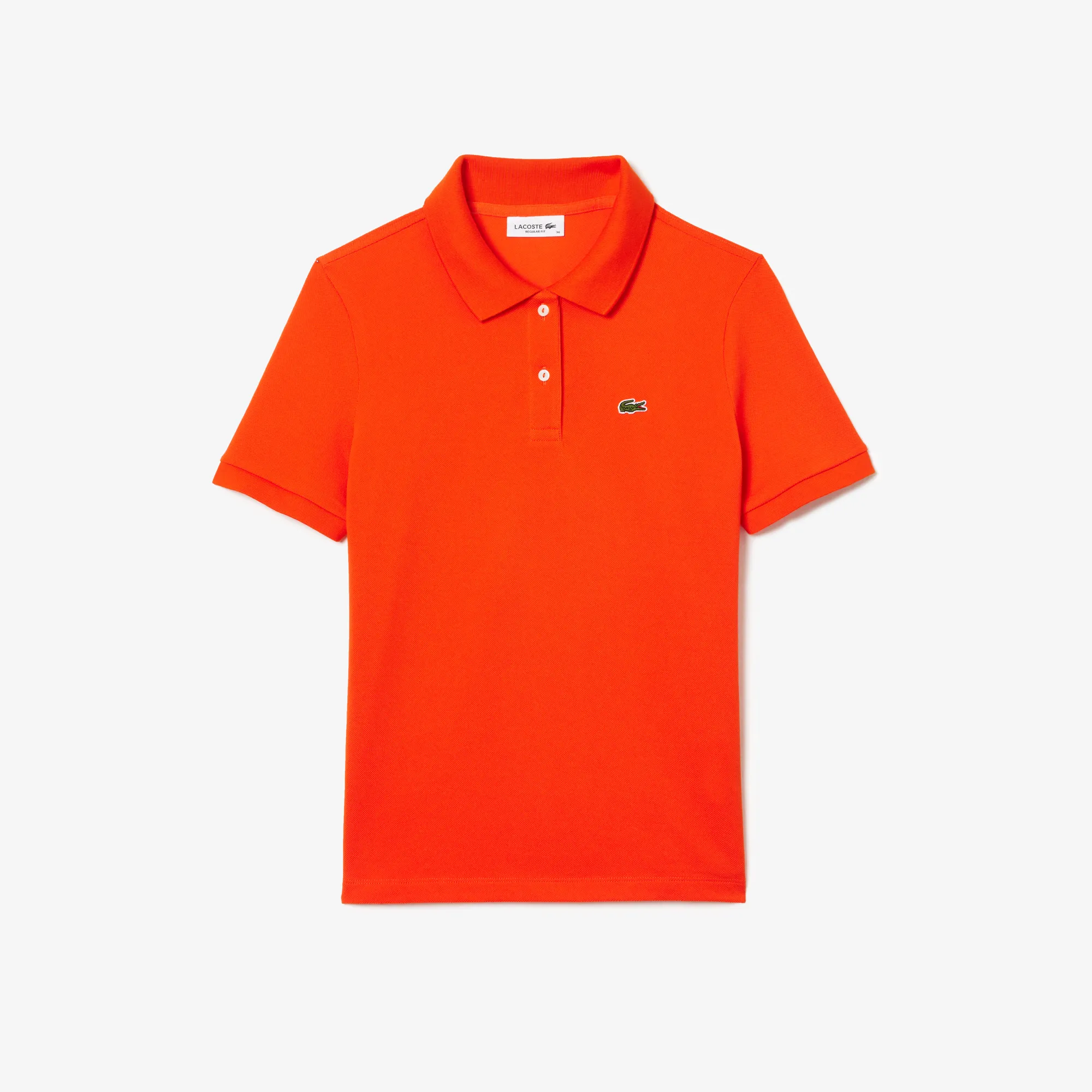 Áo Polo Lacoste Nữ Dáng Suông Có Sọc Chất Liệu Organic Cotton