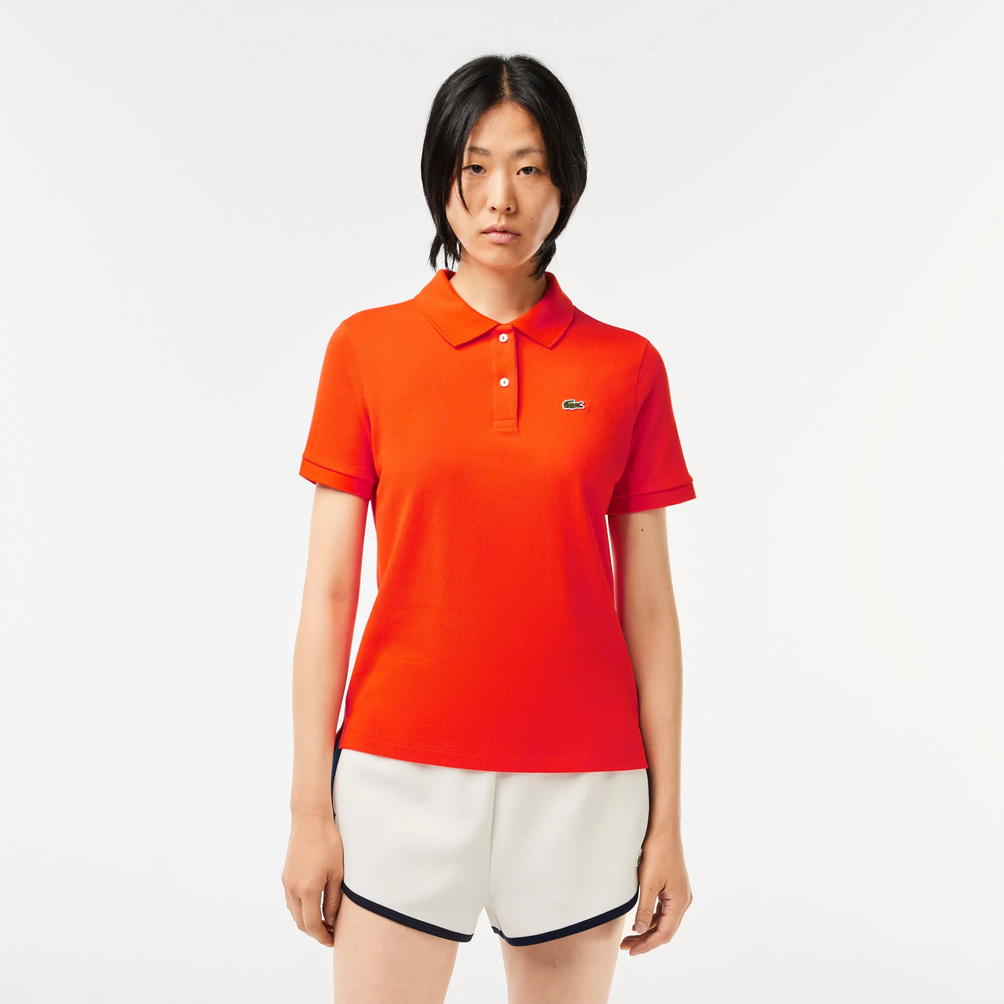 Women’s Lacoste Regular Fit Soft Cotton Petit Piqué Polo Shirt