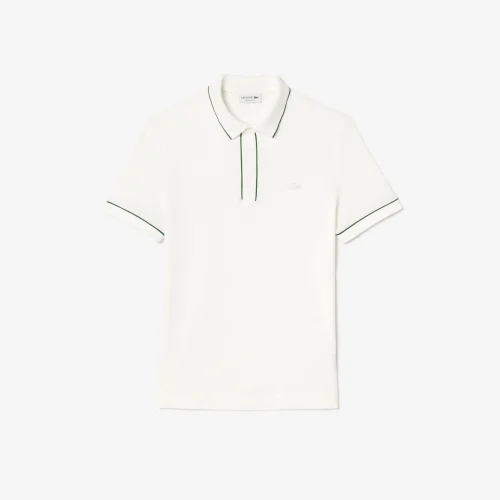 Lacoste Logo Stripe Stretch Polo Shirt