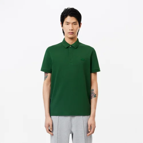 Áo Polo Lacoste Nam Smart Paris Cổ Phối Màu