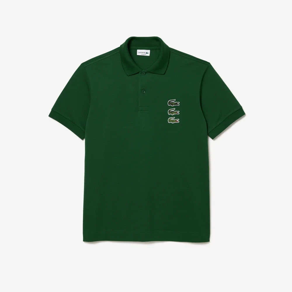 Áo Polo Lacoste Nam L.12.12 Original Với Ba Logo Cá Sấu