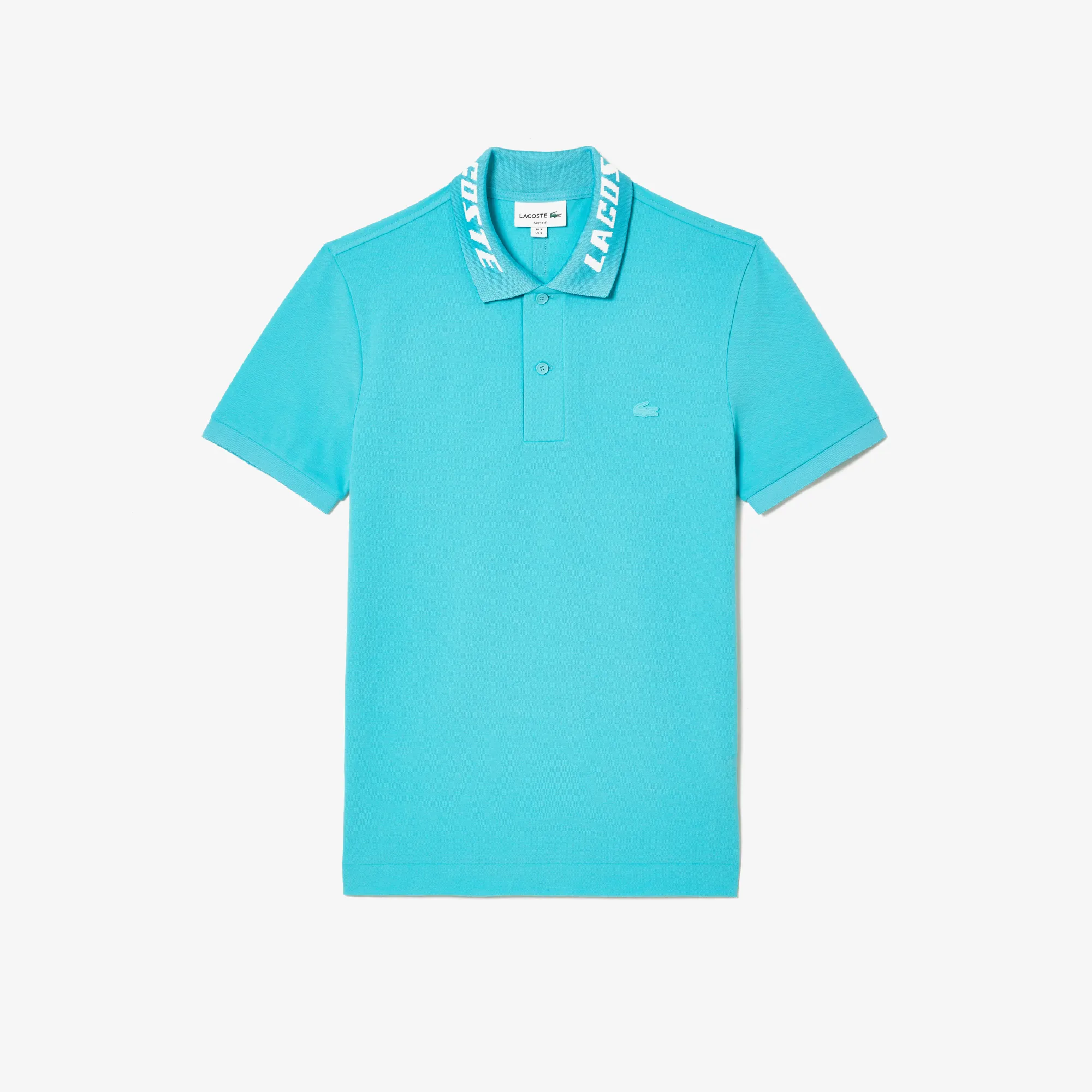 Áo Polo Lacoste Nam Cổ Jacquard Chất Liệu Piqué Siêu Nhẹ