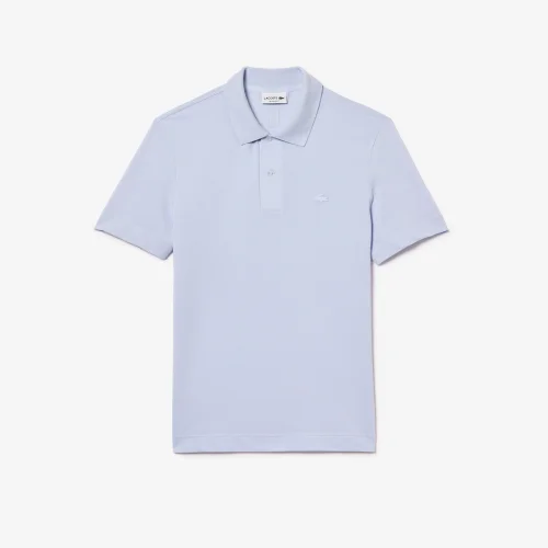 Áo Polo Lacoste Nam Smart Paris Viền Chất Liệu Cotton Đường Viền Tương Phản