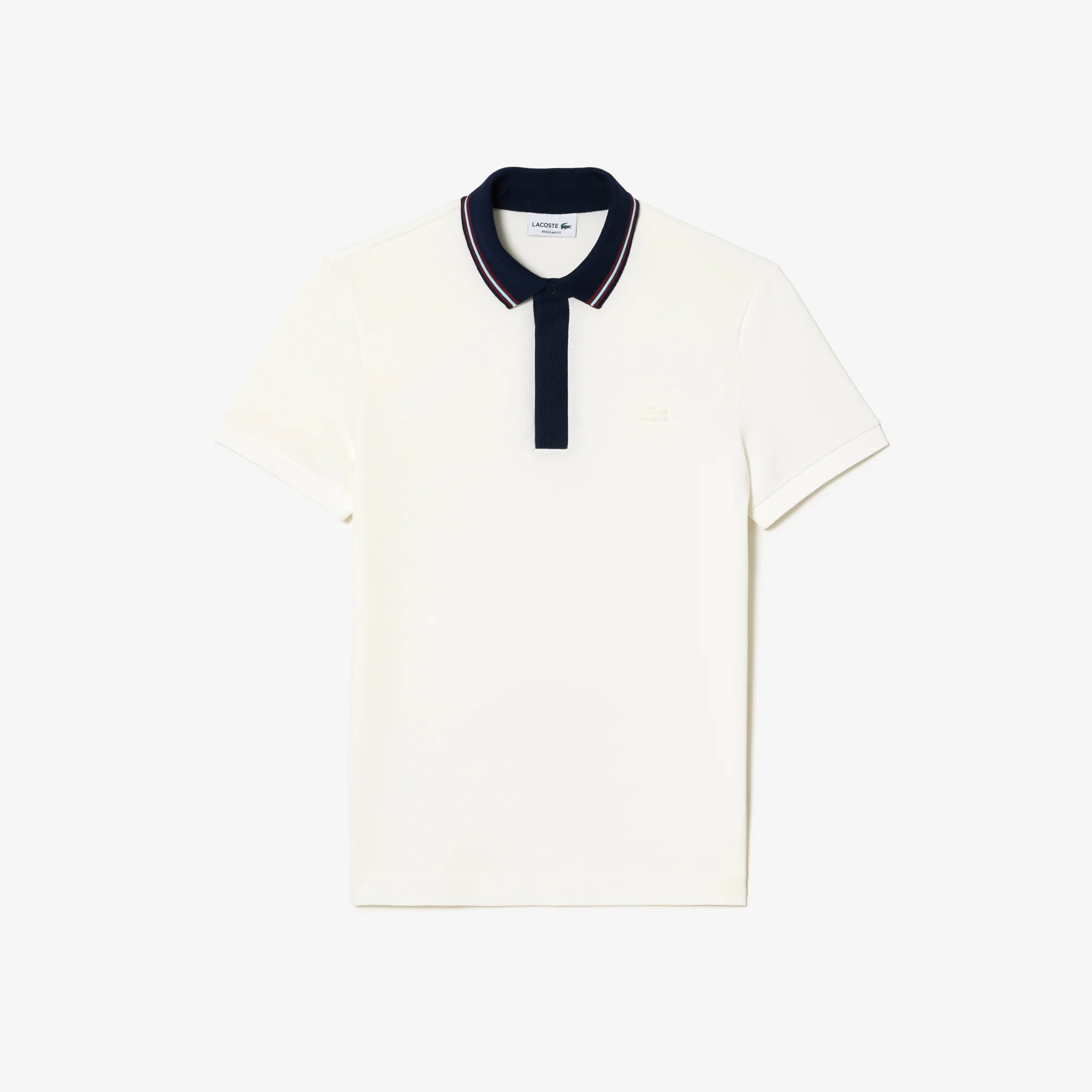 Áo Polo Lacoste Nam Smart Paris Cổ Phối Màu