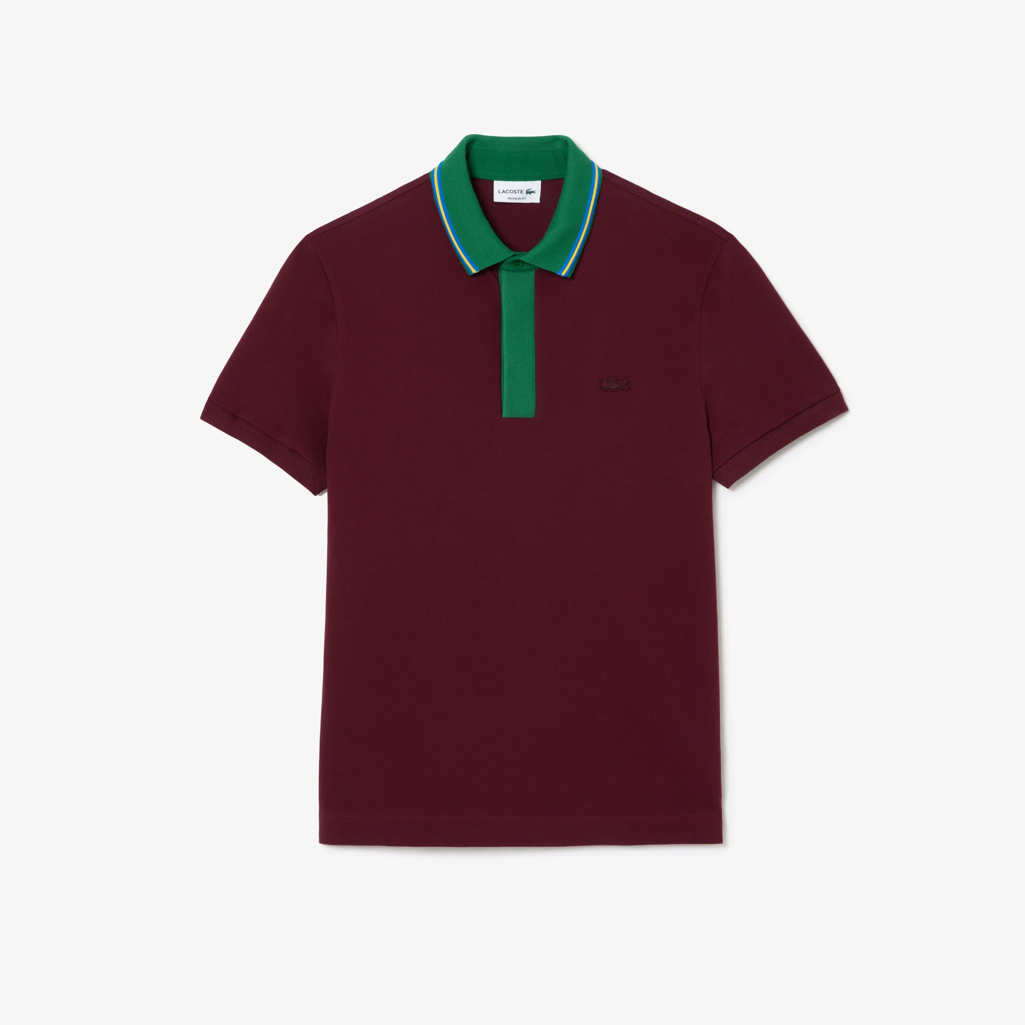 Áo Polo Lacoste Nam Smart Paris Cổ Phối Màu