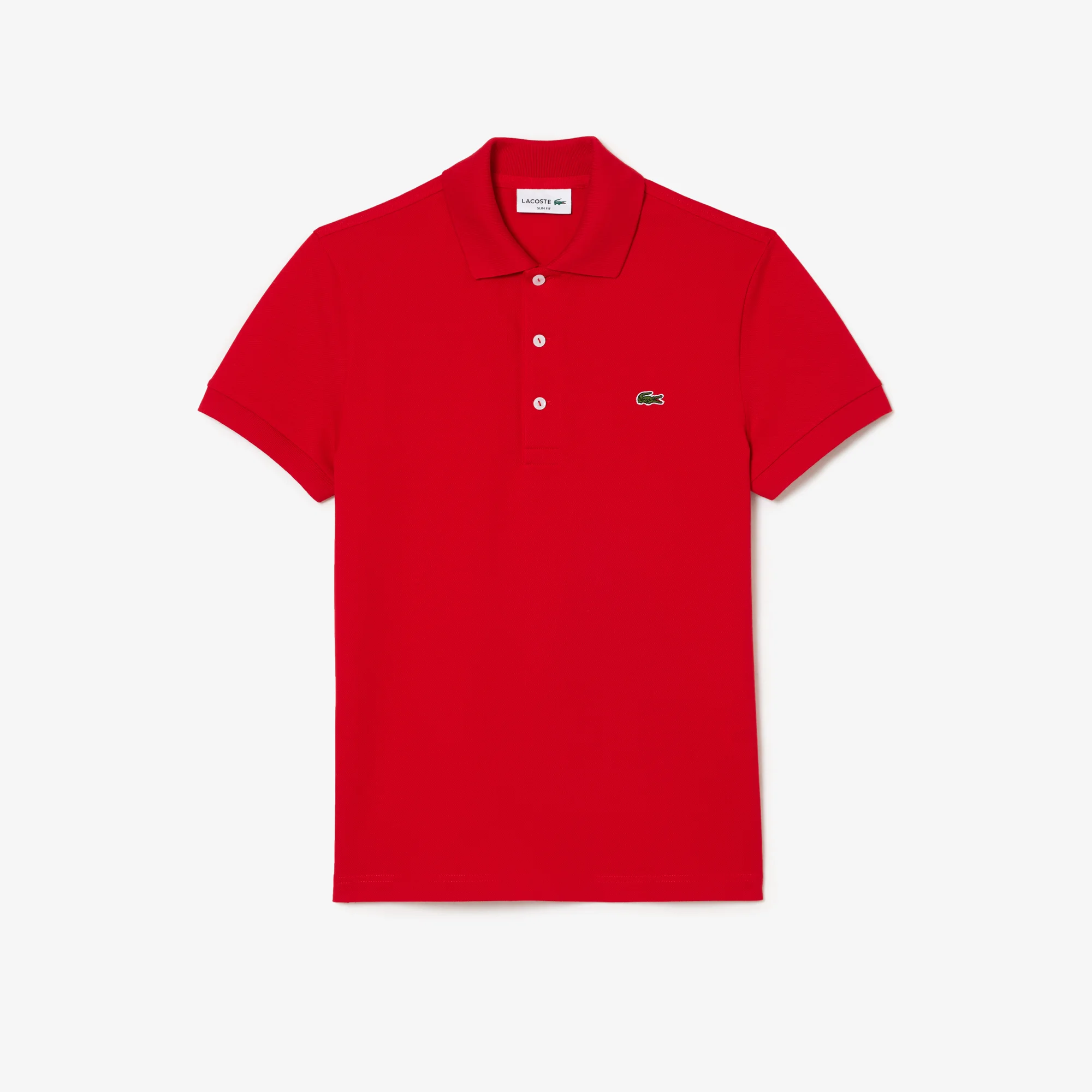 Slim Fit Stretch Piqué Polo Shirt