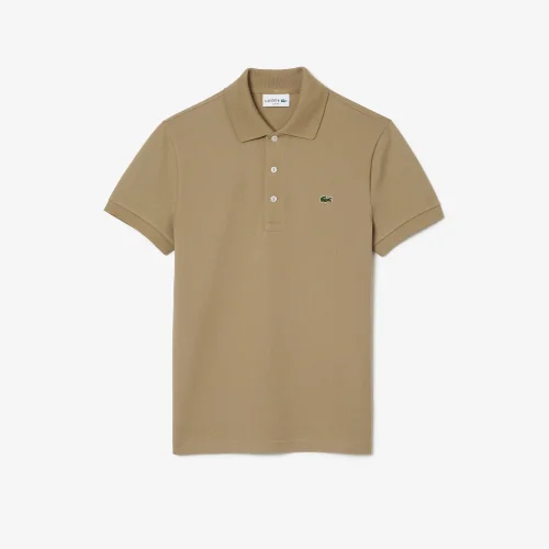 Áo Polo Lacoste Nữ Dáng Ôm Chất Liệu Jacquard Họa Tiết Monogram