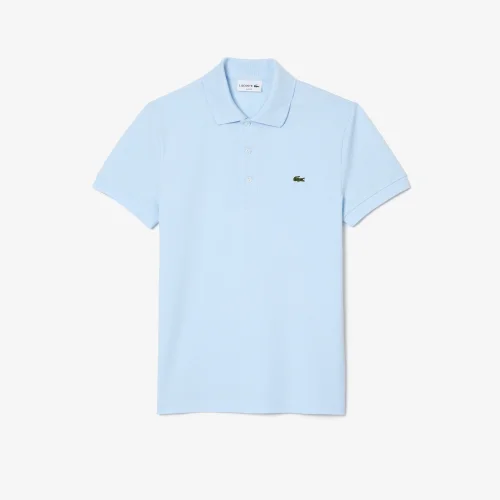 Áo Polo Lacoste Nam Dáng Ôm Chất Liệu Piqué Co Dãn - Xanh Nhạt • T01