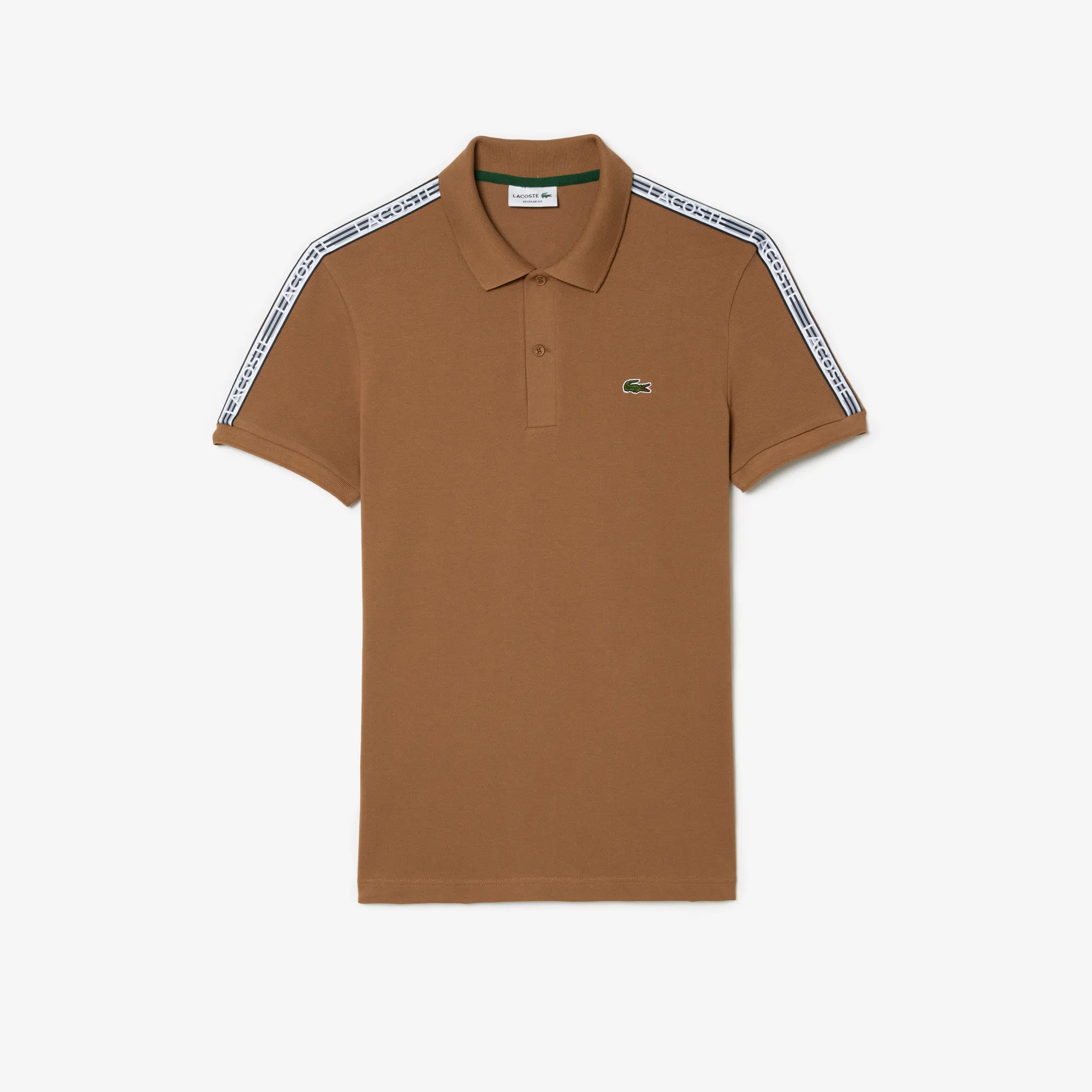 Lacoste Logo Stripe Stretch Polo Shirt