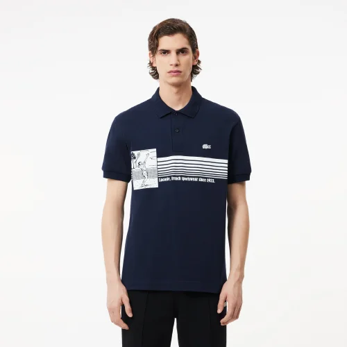 Áo Polo Lacoste Nam Original L.12.12 Có Huy Hiệu