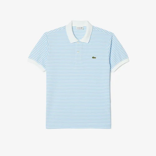 Áo Len Lacoste Nữ Cổ Polo Phối Màu Sản Xuất Tại Pháp