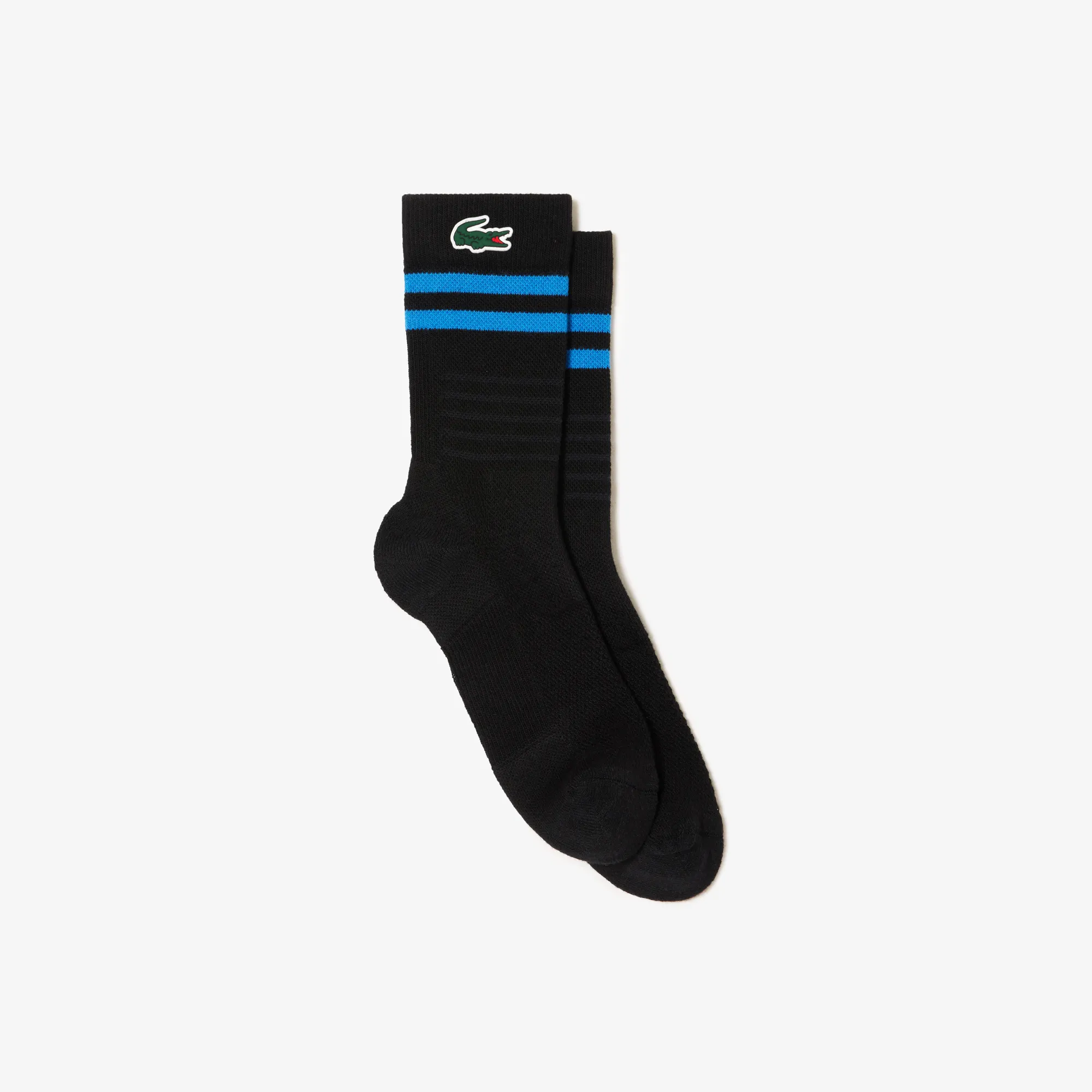 Breathable Jersey Tennis Socks - Black • L5I