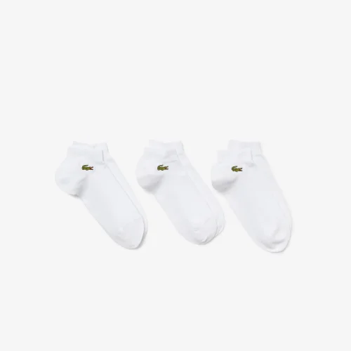 Unisex Lacoste SPORT Low-Cut Socks Three-Pack