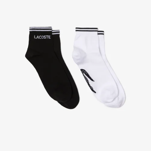 Unisex Lacoste SPORT Low Cotton Sock 2-Pack