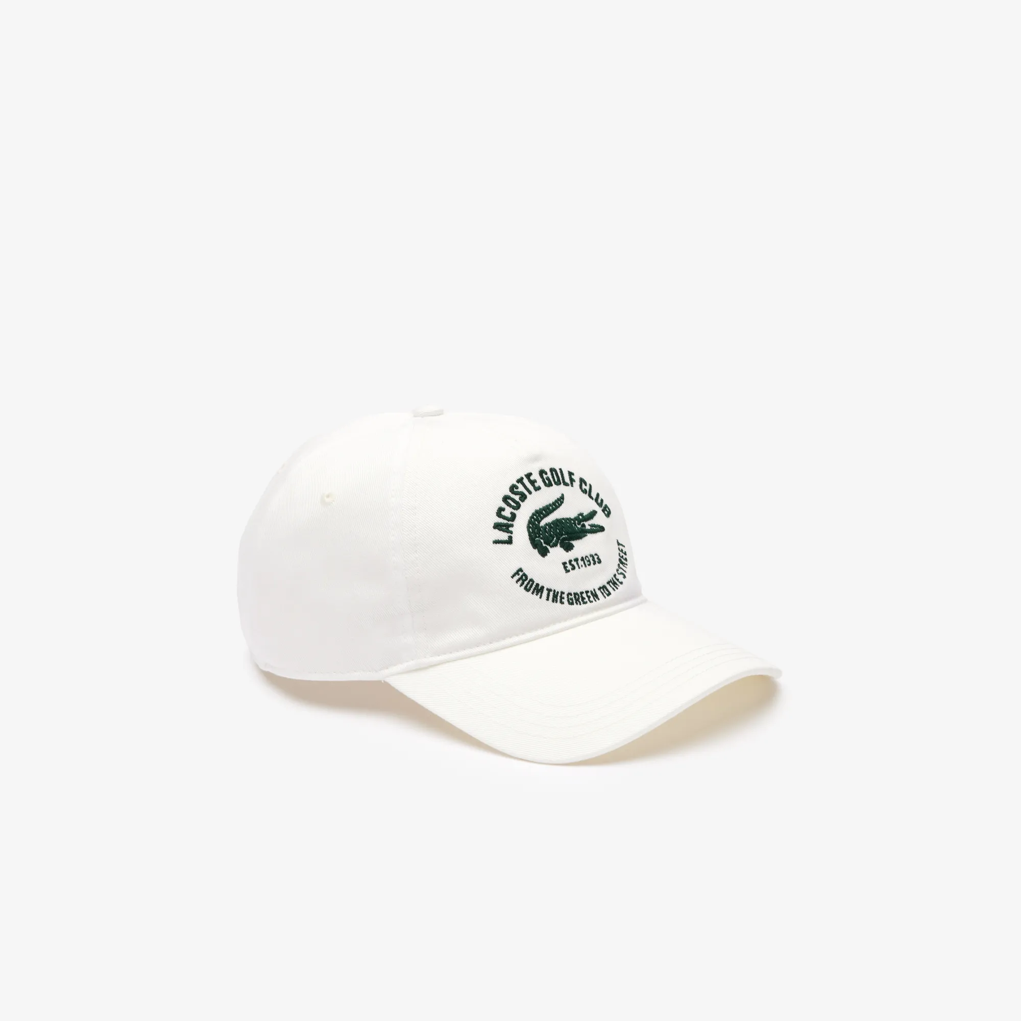 Embroidered Cotton Twill Cap