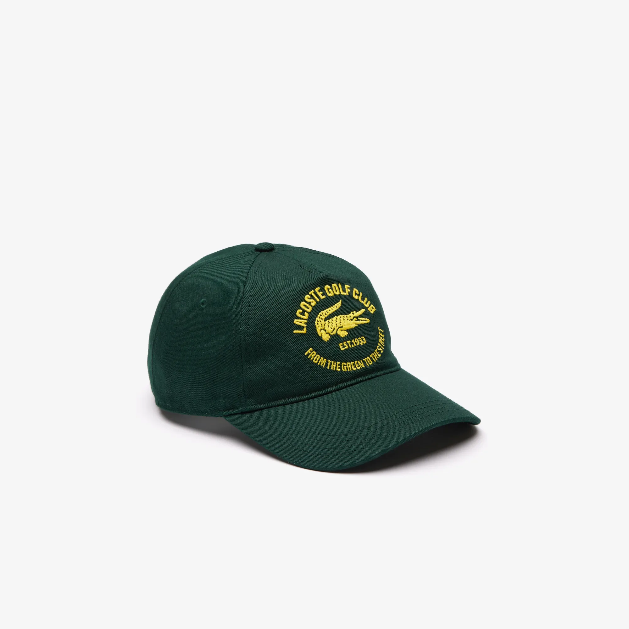 Embroidered Cotton Twill Cap