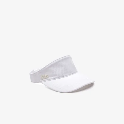 Mũ Nửa Đầu Lacoste Nữ Chất Liệu Cotton Piqué