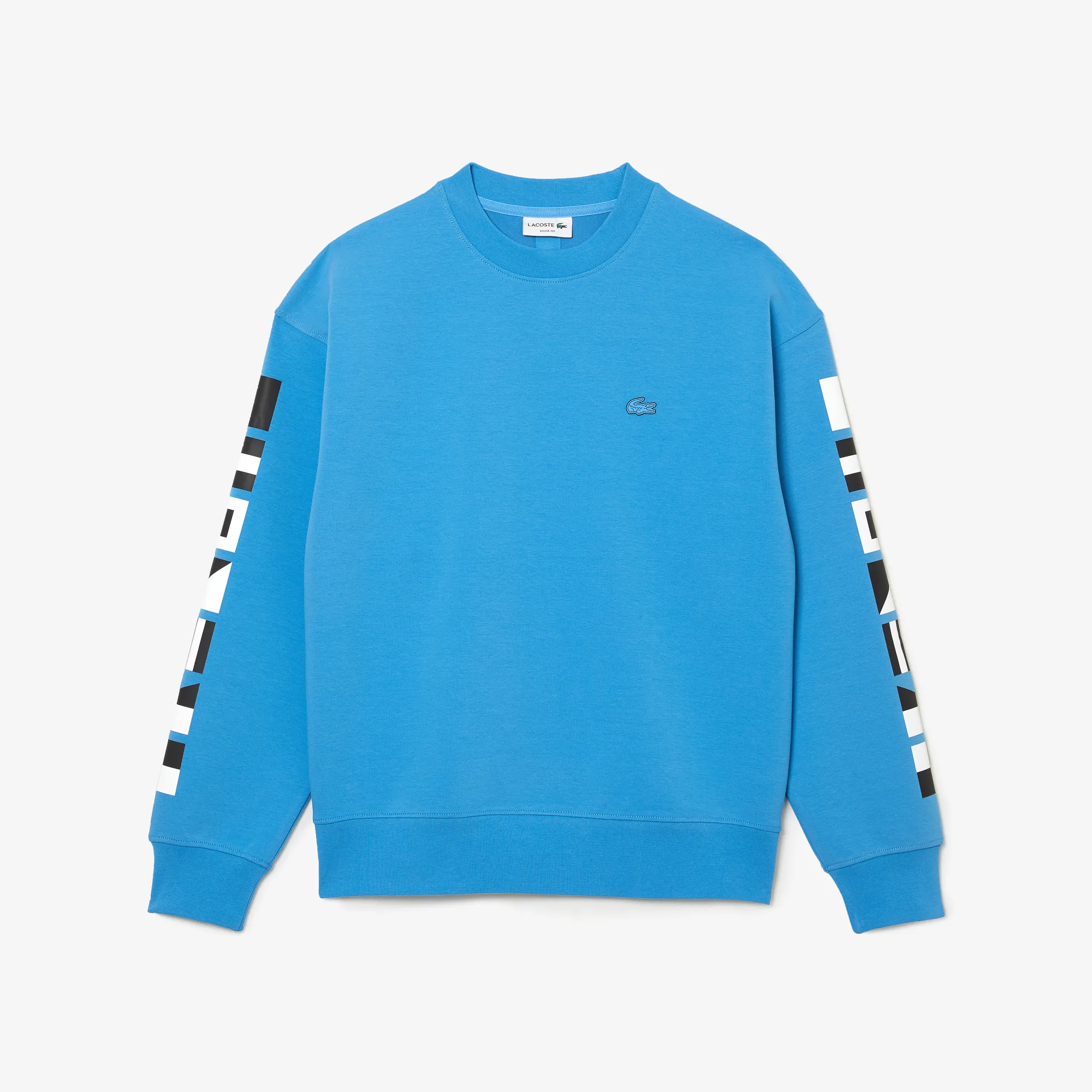 Men's Lacoste Loose Fit Reflective Print Sweatshirt