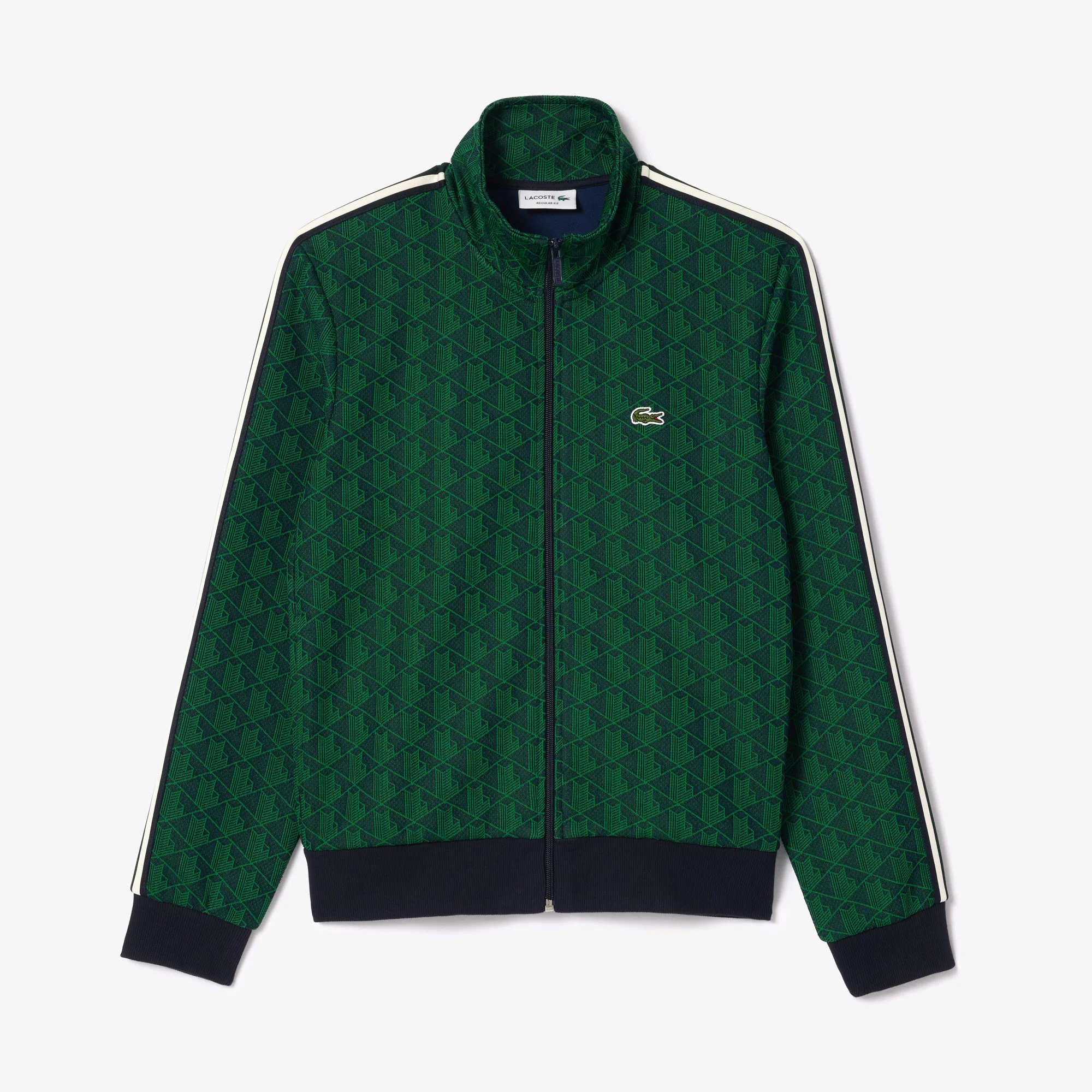 Lacoste Flocked Fleece Jogger Sweatshirt