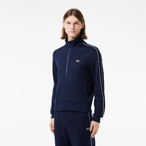 Áo Nỉ Lacoste Signature Unisex Họa Tiết In