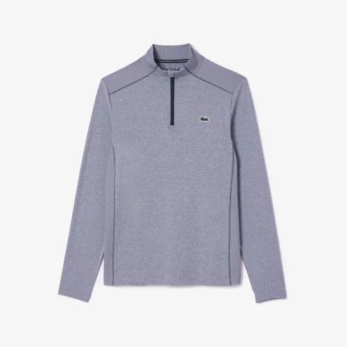 Áo Nỉ Lacoste Signature Unisex Họa Tiết In