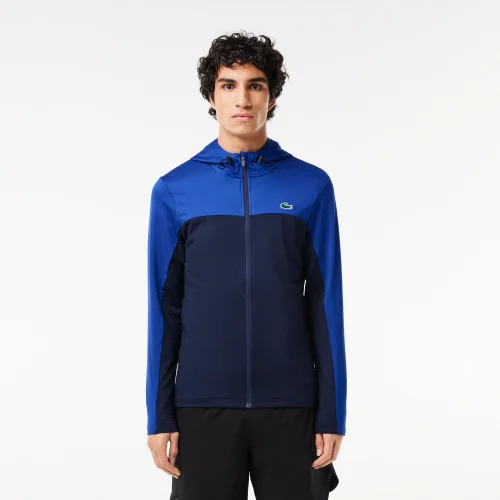 Áo Nỉ Lacoste Signature Unisex Họa Tiết In