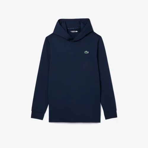 Áo Nỉ Lacoste Nam Paris Có Khóa Kéo Chất Liệu Jacquard Họa Tiết Monogram