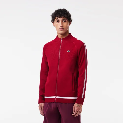 Lacoste Tennis x Novak Djokovic Sportsuit Jacket - Red • IXX