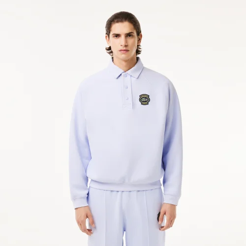 Loose Fit Piqué Jogger Sweatshirt