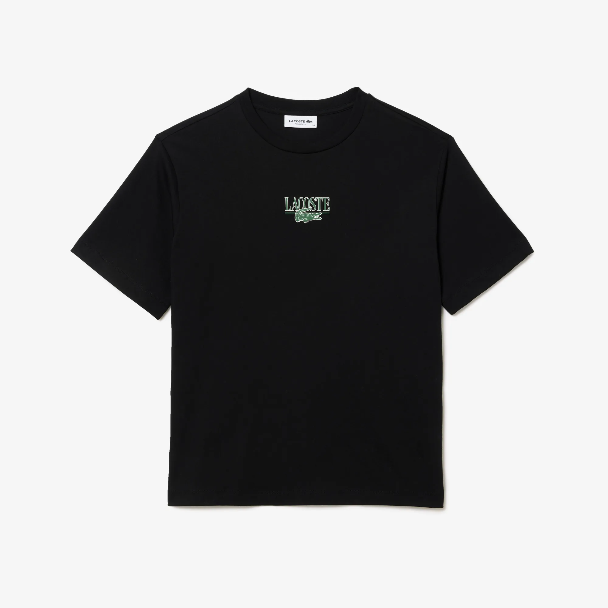 Lacoste Print Cotton Jersey T-shirt