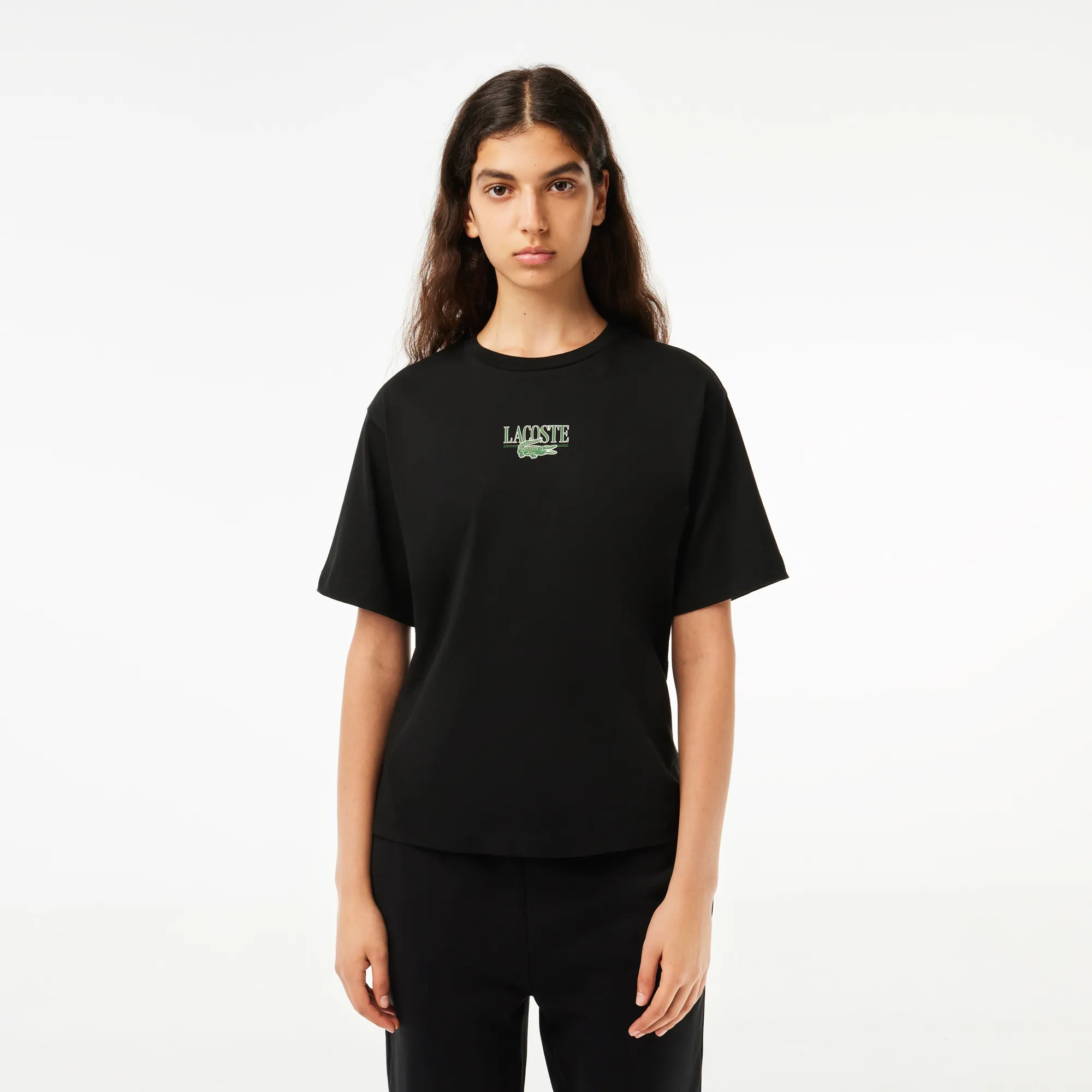 Lacoste Print Cotton Jersey T-shirt