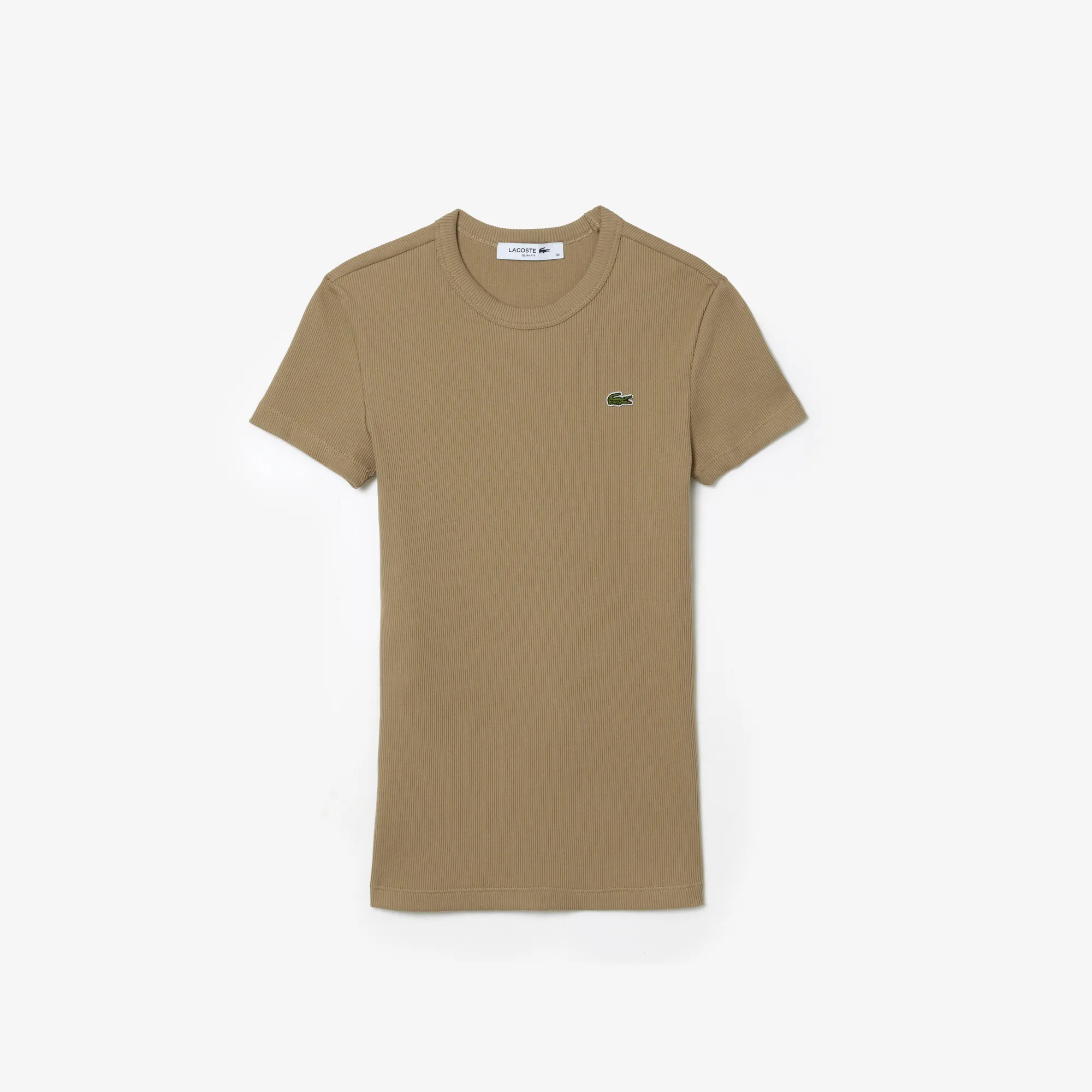 Áo Thun Lacoste Nữ Dáng Ôm Chất Liệu Organic Cotton