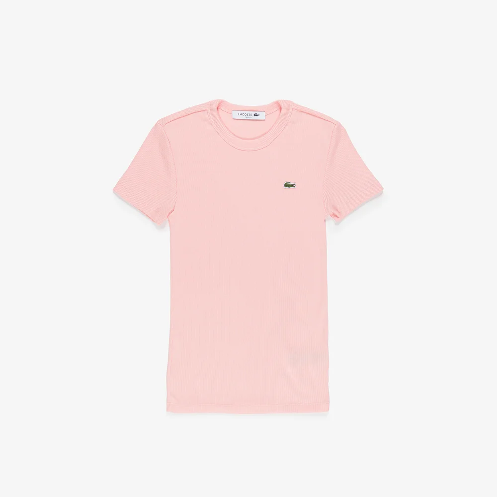 Áo Thun Lacoste Nữ Dáng Ôm Chất Liệu Organic Cotton