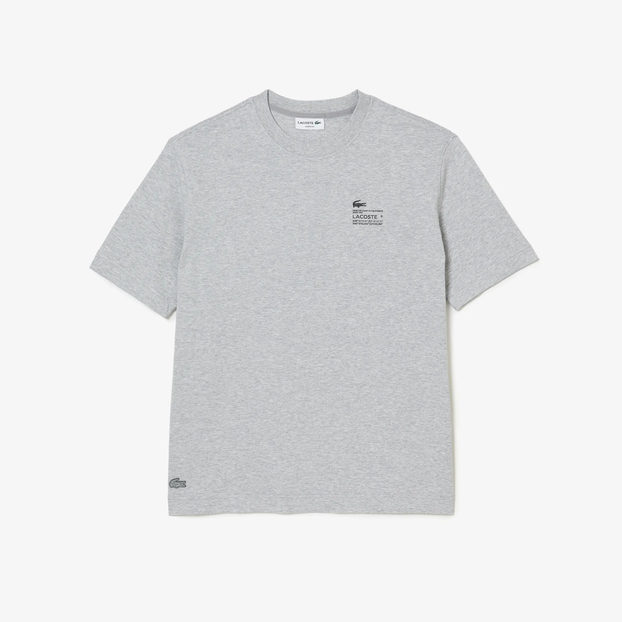 Men’s Lacoste Print Loose Fit T-Shirt