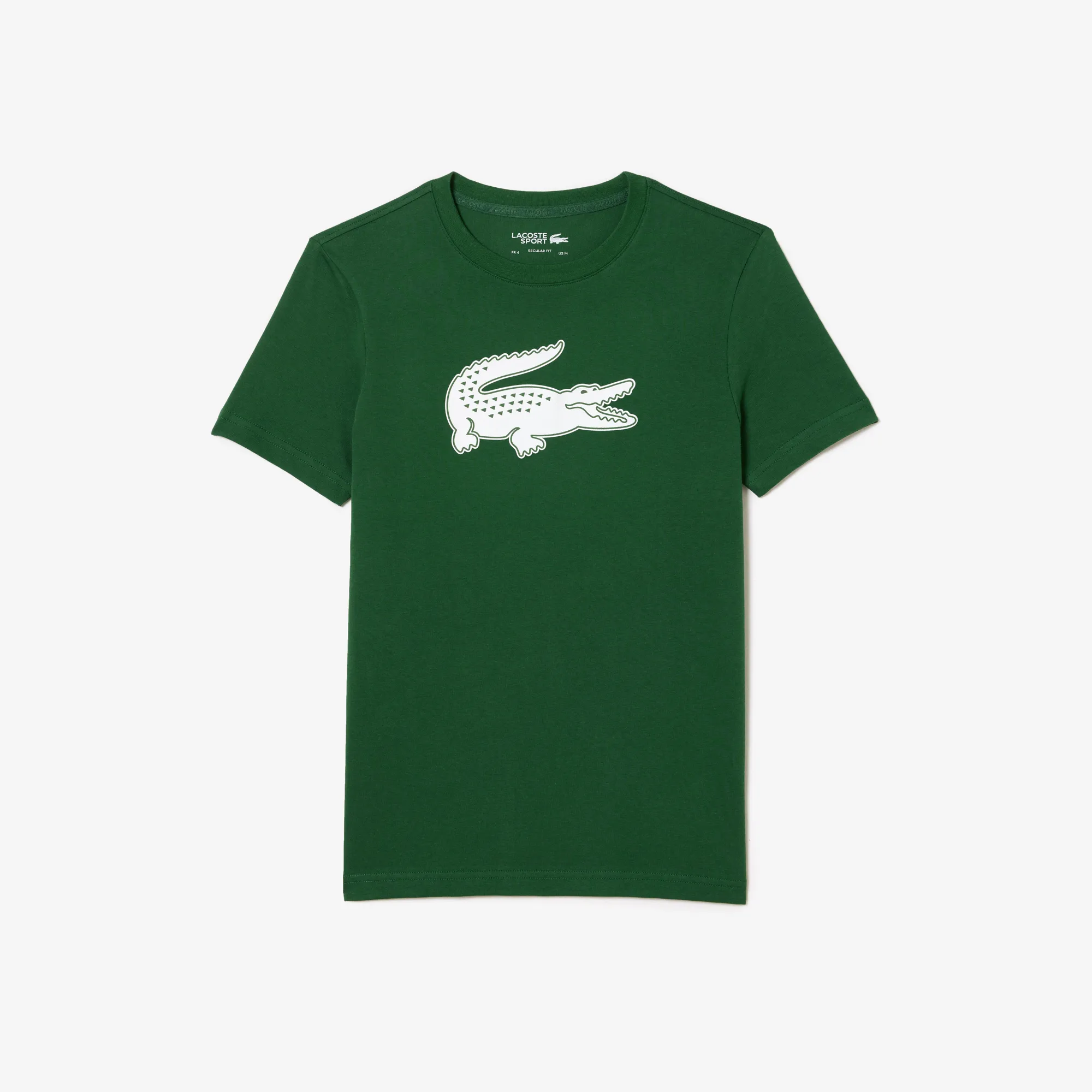 Men’s Lacoste SPORT 3D Print Crocodile Breathable Jersey T-shirt