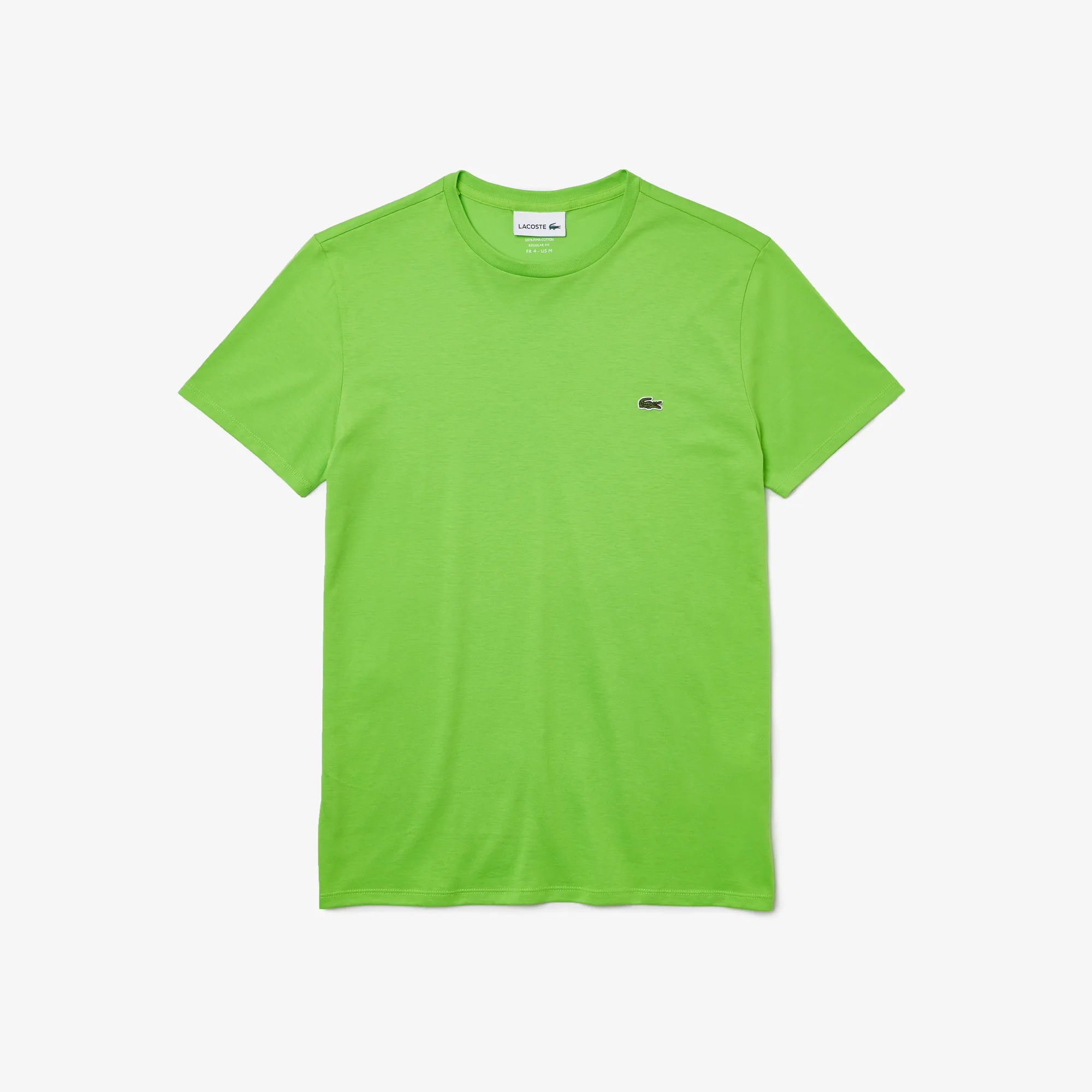 Áo Thun Lacoste Nam Cổ Tròn Chất Liệu Cotton Jersey Pima