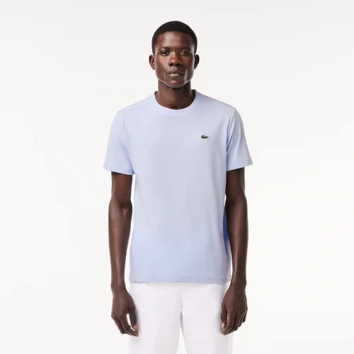 Men's Lacoste SPORT Breathable T-shirt - Light Blue • J2G