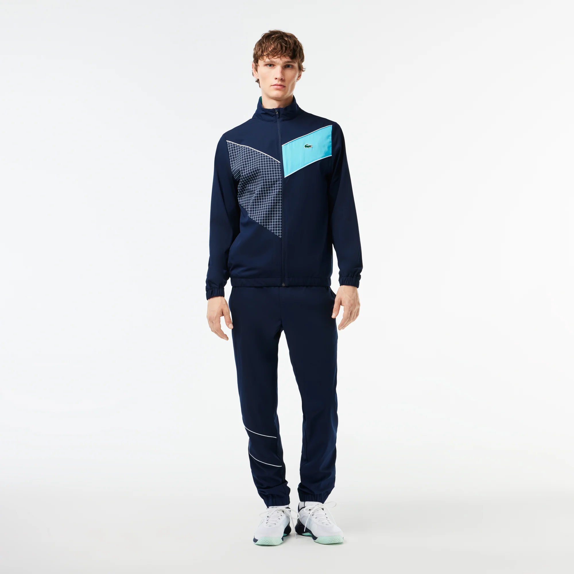 Stretch Fabric Tennis Tracksuit