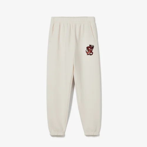 Printed Piqué Track Pants