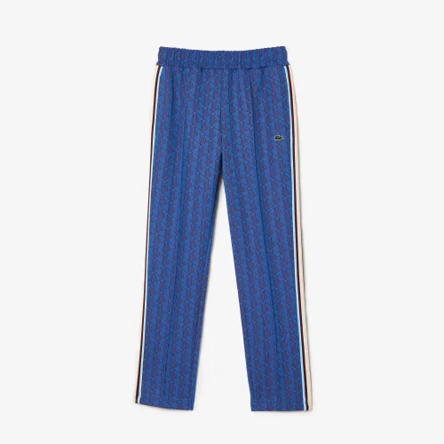 Monogram and Stripe Track Pants