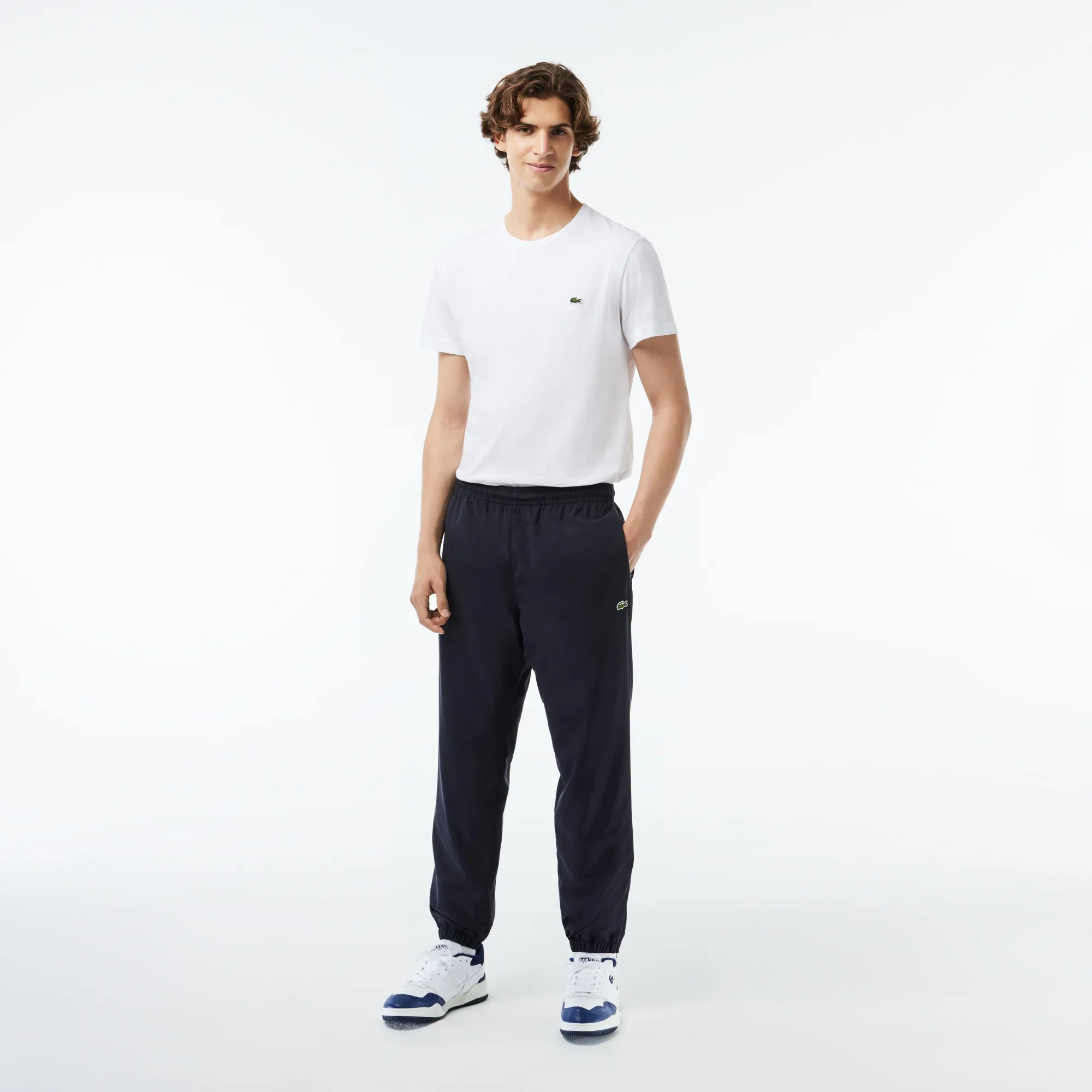 Quần Thể Thao Lacoste Unisex Họa Tiết In Biểu Tượng