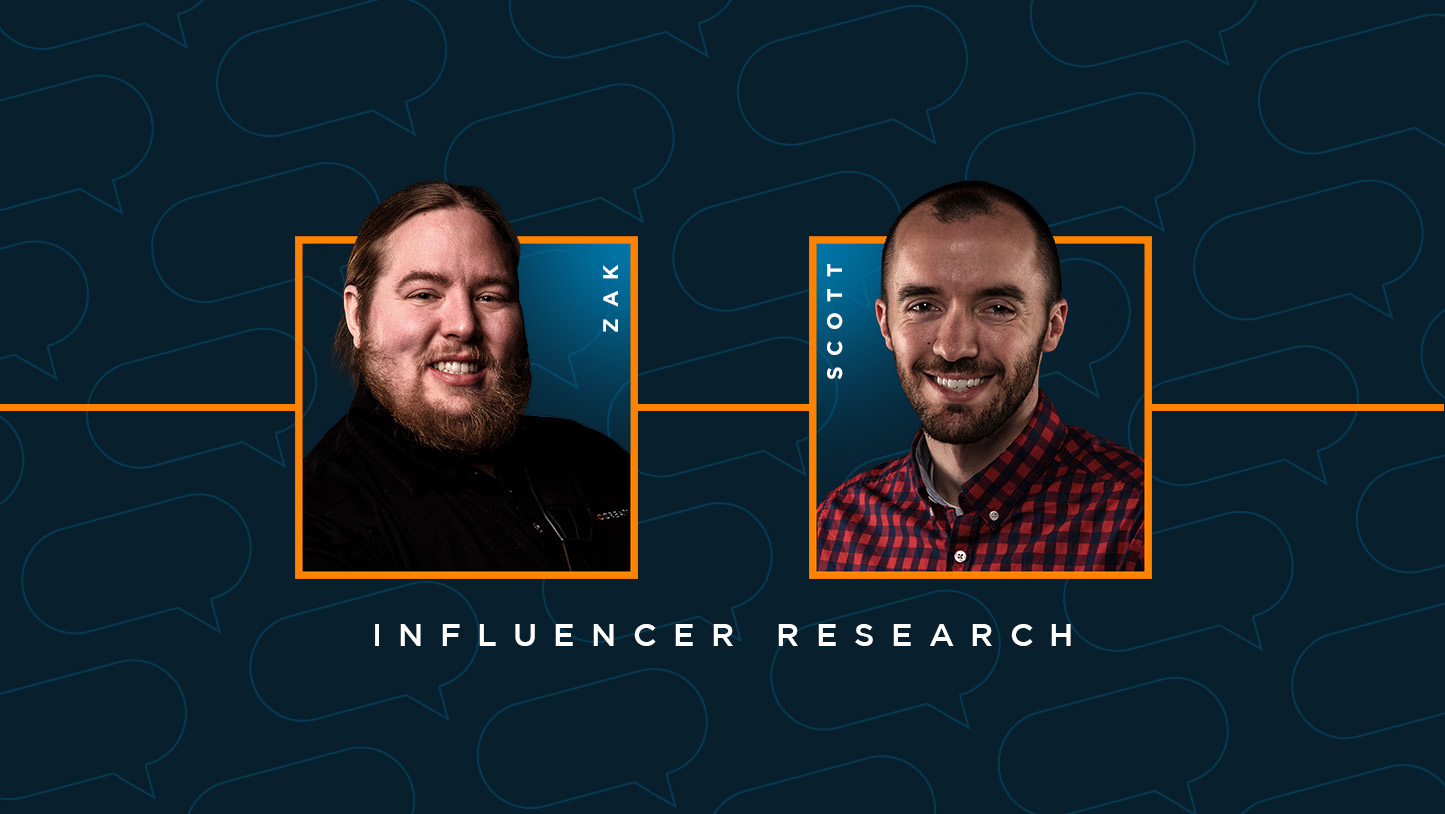 Graphic with Zak and Scott